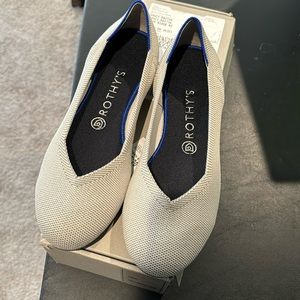 Rothy’s Flex Birdseye Grey Shoes
